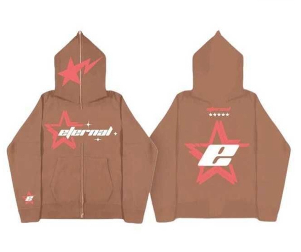 Men s Hoodies Sweatshirts Japan Anime Dark Coat Star Print Light Y2k Gothic Couple Harajuku Large Full Face Zipper Women Funny Net Chic Hoodie 230814