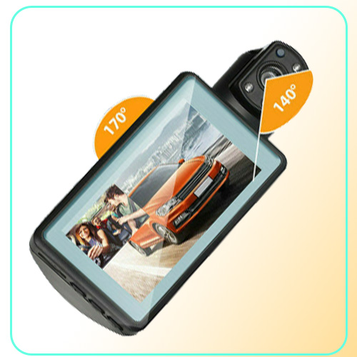 35039039 Car DVR Dual Lens Dash Cam 1080P Front Rear Camera Video Recorder 170Degree Wide GSensor Night Vision4553886