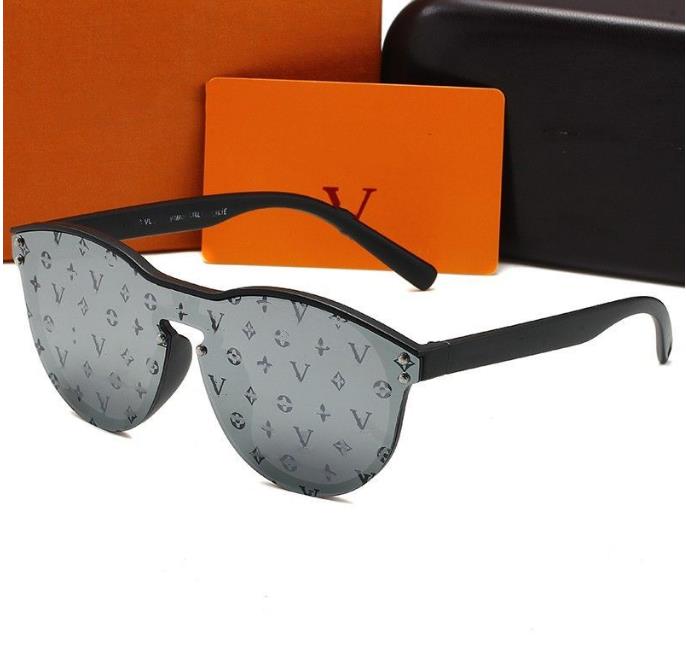 Sunglasses for Women Designer L Classic V 1333 Small Round Frame Glasses Premium PC Plate Polarized Anti Radiation Glasses Case