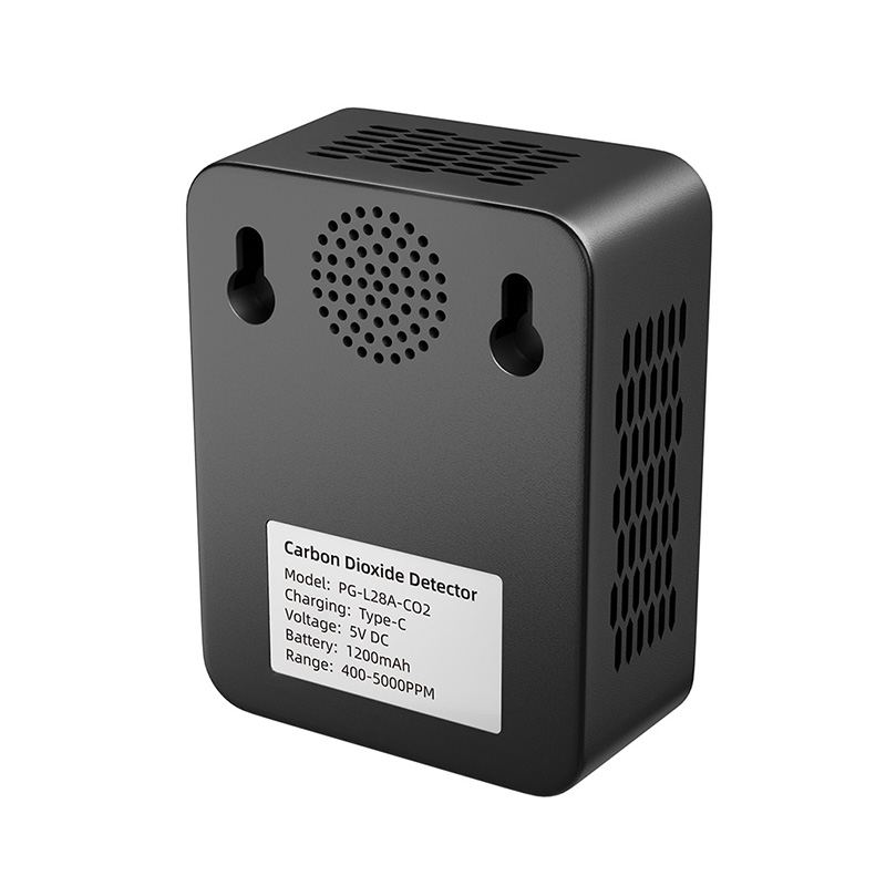 Portable CO2 Air Quality Monitor Gas Detector Carbon Dioxide Temperature Humidity 3 IN 1 Monitor LCD Screen Display