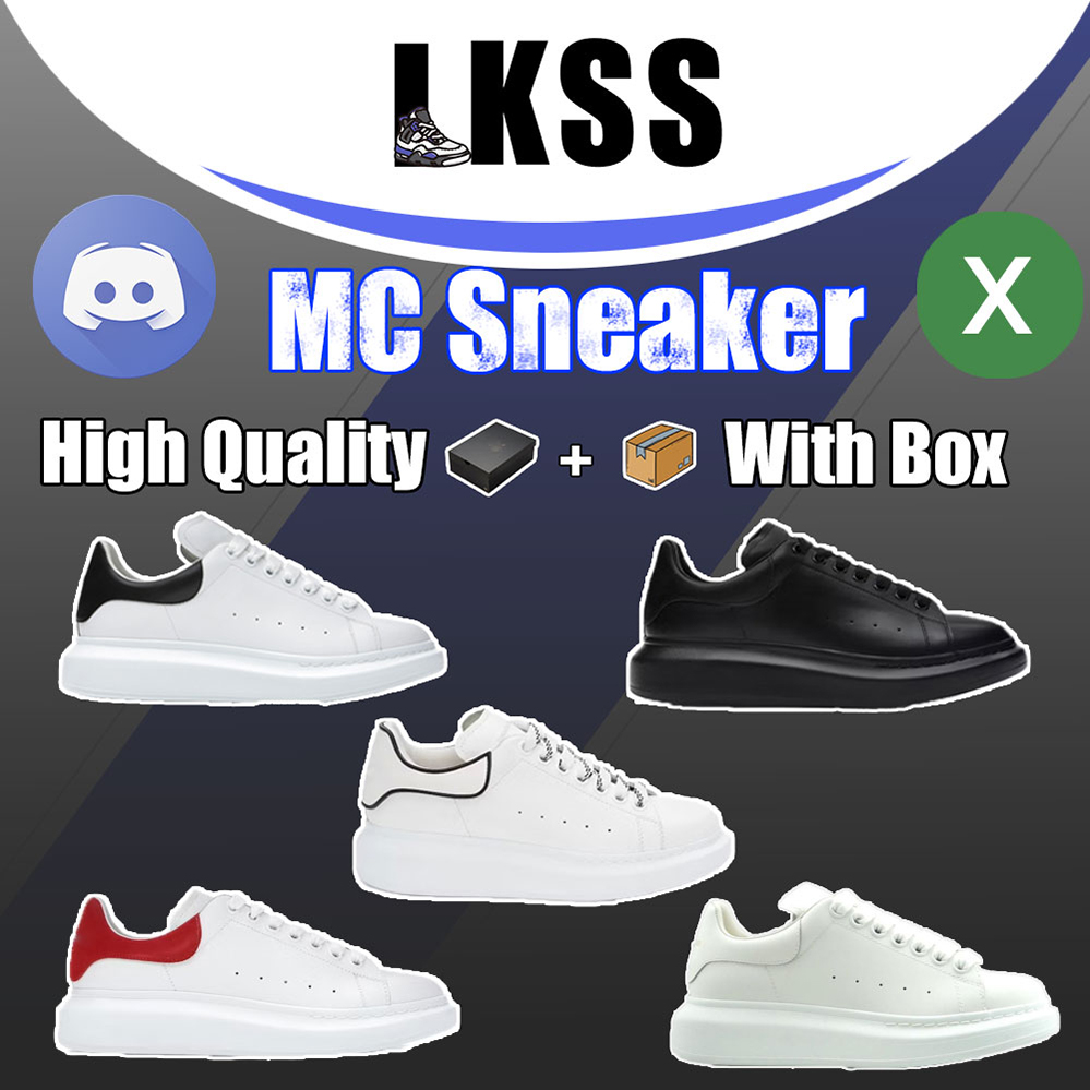 Jason LKSS Designers Fashion Casual Sports Shoes Trainers Mens Women MC Queen Triple White Black Blue Red Blue velvet luxury Leather Suede sneakers leather trainers