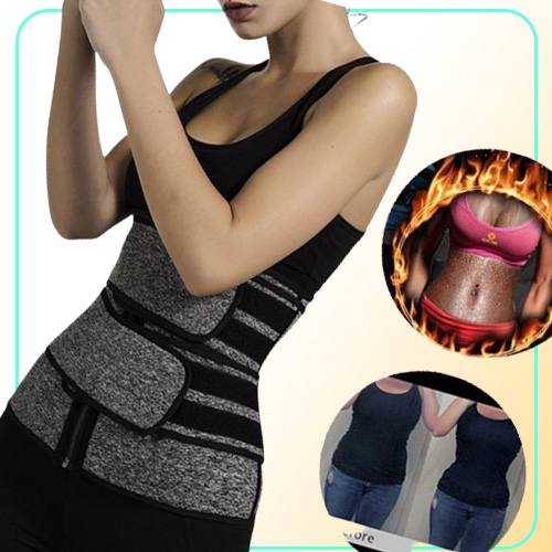 Cheap Waist Trainer Women Slimming Sheath Tummy Reducing Shapewear Belly Shapers Sweat Body Shaper Sauna Corset Workout Trimmer Be