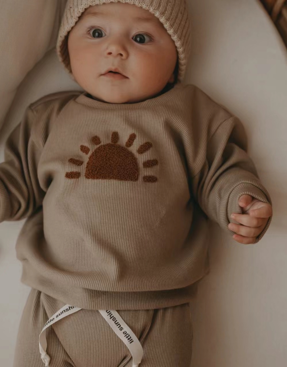 Clothing Sets Spring Autumn Baby Boy Girls Clothes Cotton Girl Clothing Sets Long-Sleeved SweatshirtsPants Infant Clothes 2pcs Suit Outfits 230814