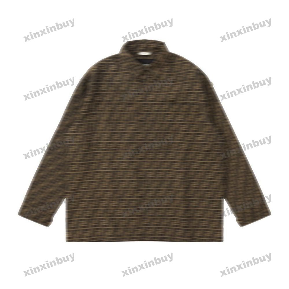 xinxinbuy Men designer Tee t shirt 23ss Double letter jacquard fabric shirt short sleeve cotton women black XS-L