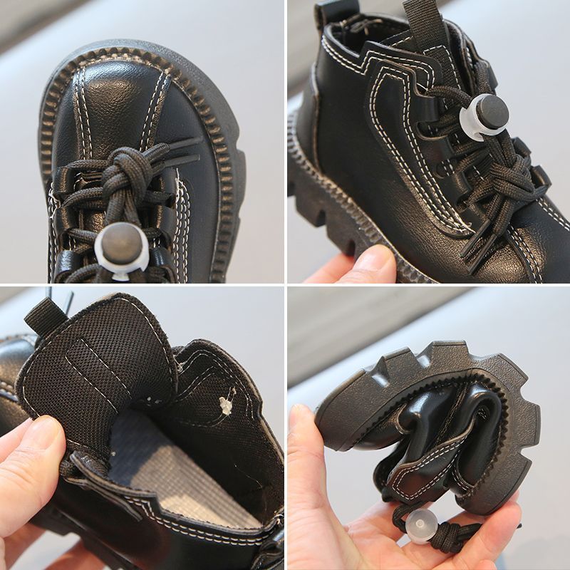 Boots Kids Spring Autumn Shoe for Girl 2023 Boys and Girls Unisex Fashion All match Casual Preppy Style 230814