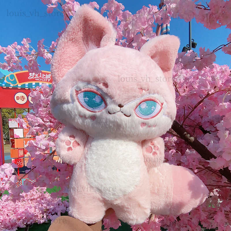 Stuffed Toys 35cm Wolf Plush Doll Gift Kawaii Emotion Wolf Plushies Doll Cute Wolf Toys For Girl Kawaii Room Decor T230815