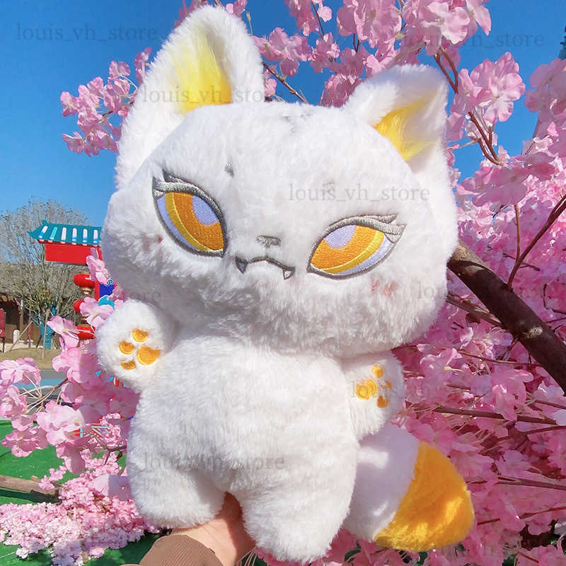 Stuffed Toys 35cm Wolf Plush Doll Gift Kawaii Emotion Wolf Plushies Doll Cute Wolf Toys For Girl Kawaii Room Decor T230815