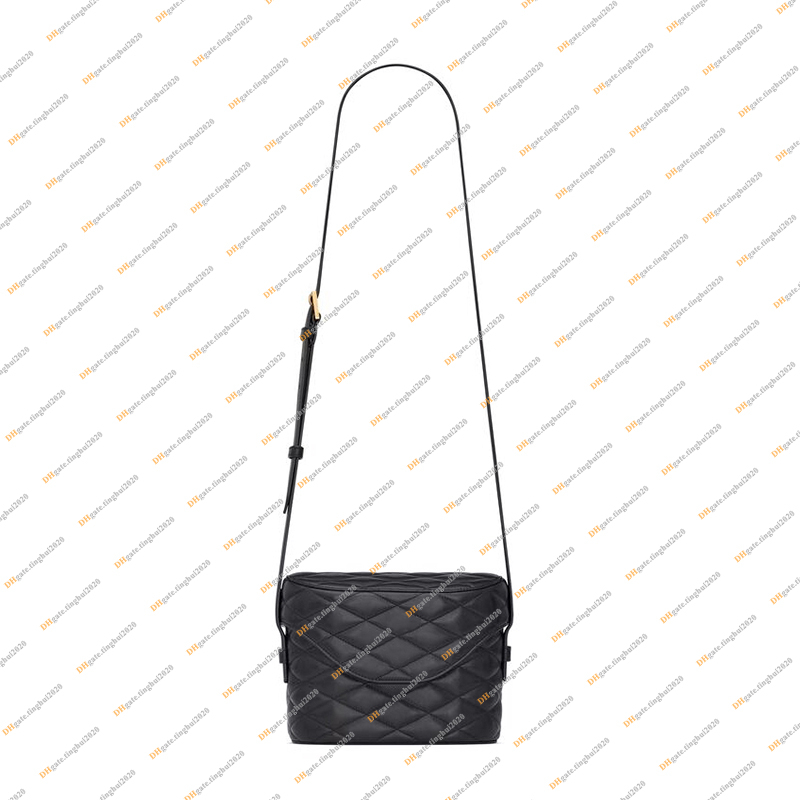 Ladies Fashion Designe Luxury JUNE BOX BAG IN QUILTED PATENT LEATHER Crossbody Shoulder Bags Handbag TOTE Top Mirror Quality 710080 Purse
