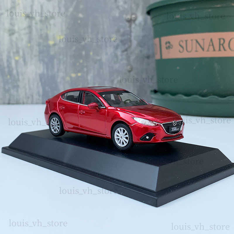 2022 New 1 43 Mazda Mazda3 Axela Alloy Car Model Diecasts Toy Vehicles Collection Car Toy Boy Birthday gifts T230815
