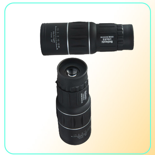 16 x 52 Dual Focus Monocular Spotting Telescope Zoom Optic Lens Cameras Binoculars Coating Lenses Hunting Optic Scope