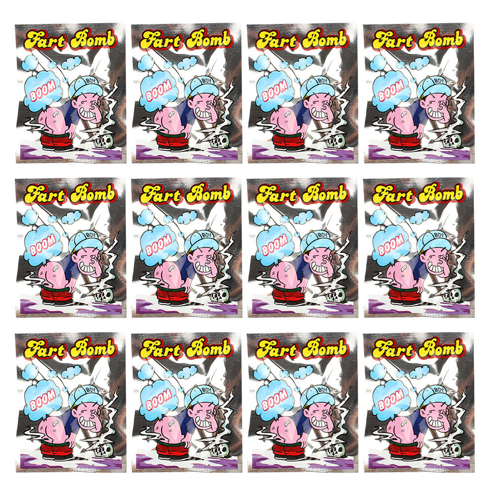 Halloween Toys 200 Pcs Bag Funny Trick Toy Stink Bomb Tricky Fart Props Gadgets Stench Bags Novelty Carbon Dioxide 230815
