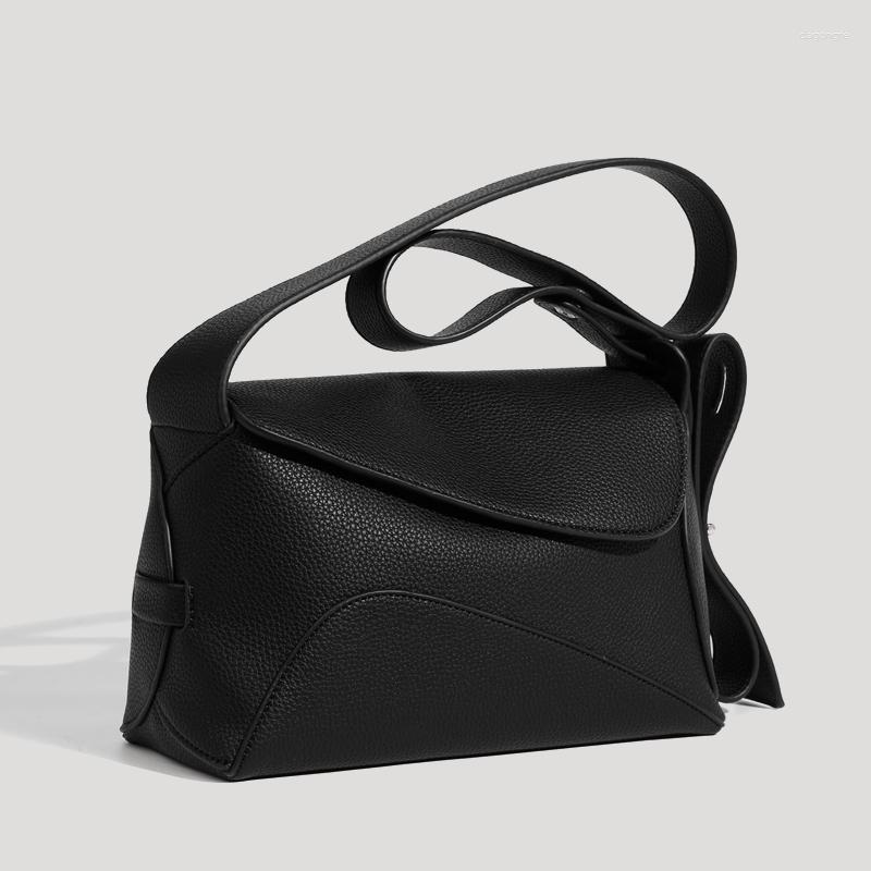 Evening Bags Vintage For Women Designer Handbags Purses 2023 In PU ing Design Button Small Casual Wide Shoulder Straps