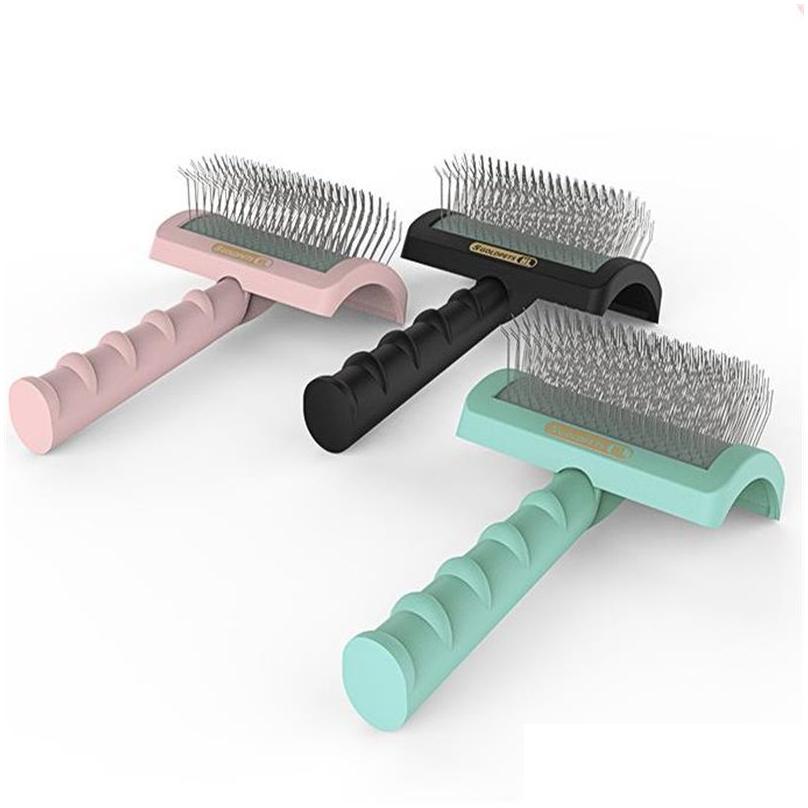 Others Dog Grooming Comb Shedding Hair Remove Needle Brush Slicker Mas Tool Large Dogs Cat Pets Supplies Accessories 20220903 E3 Drop Deliv Dhmib H250