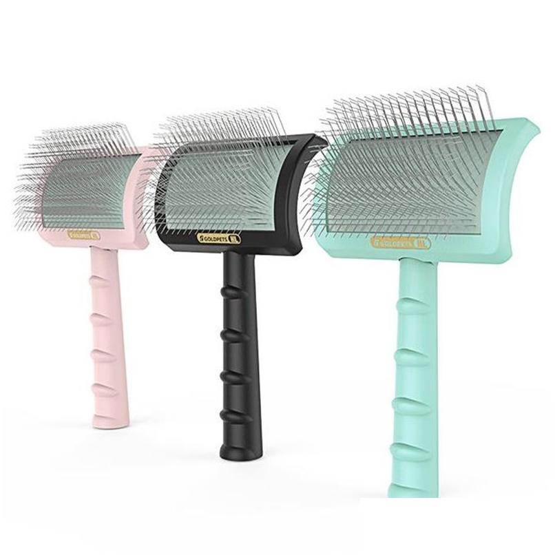 Others Dog Grooming Comb Shedding Hair Remove Needle Brush Slicker Mas Tool Large Dogs Cat Pets Supplies Accessories 20220903 E3 Drop Deliv Dhmib H250