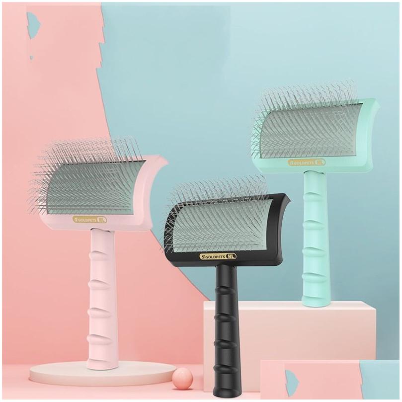 Others Dog Grooming Comb Shedding Hair Remove Needle Brush Slicker Mas Tool Large Dogs Cat Pets Supplies Accessories 20220903 E3 Drop Deliv Dhmib H250