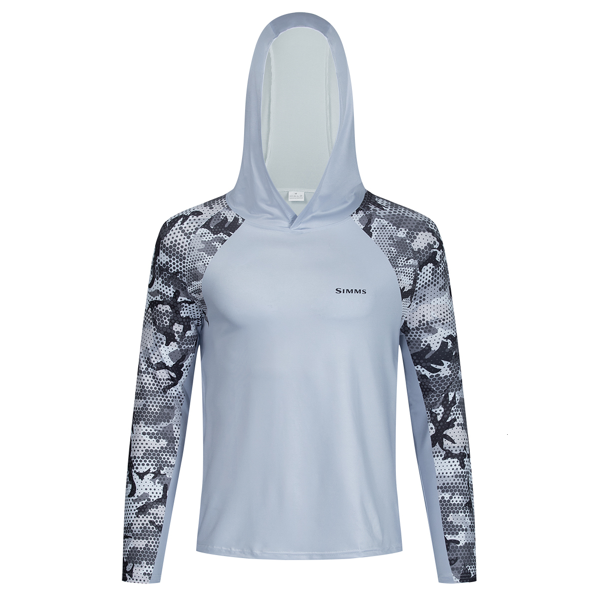 Outdoor T-Shirts SIMMS Gear Fishing Apparel Summer Outdoor Men Long Sleeve T Shirt Fish Shirt Sun Protection Breathable Hooded Angling Clothing 230814 - view 5