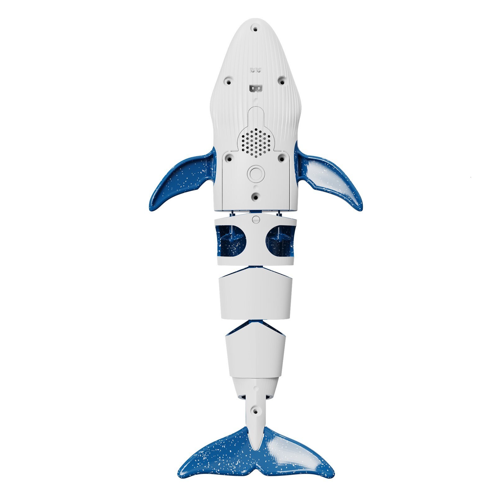 ElectricRC Animals Simulated Remote Control Diving Whale Can Dive Out Of The Water Move Forward Turn Left And Right Children's Toy Spiral D 23081