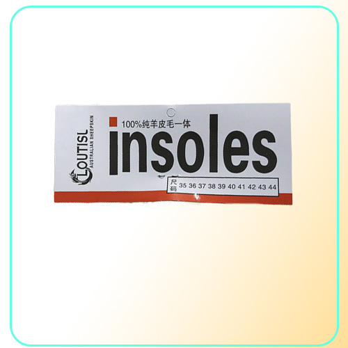 winter Sheepskin One Insole Pure Wool Real Wool Can Be Burned Thick Warm White Wool Insole