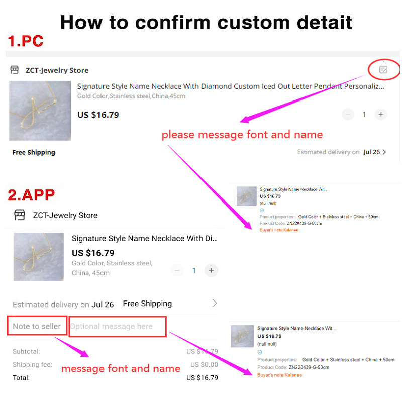 Personalized 3D Name Necklace Rope Chain Stainless Steel Custom Nameplate Jewelry for Women Men 2024 Gift