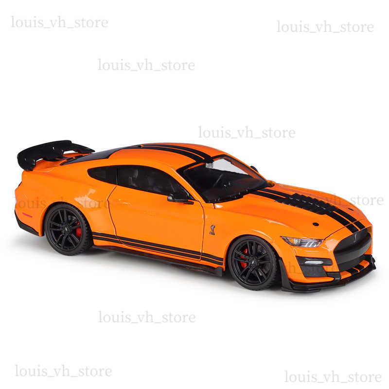 Maisto 1 24 Ford Mustang Shelby GT500 Supercar Alloy Car Model Diecasts Toy Vehicles Collect Car Toy Boy Birthday gifts T230815