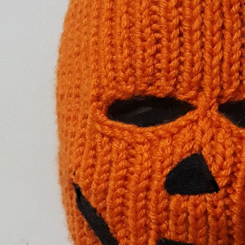 Beanie/Skull Caps Cute Funny Ski Mask Knitted Creative Robber Hat Full Face Cover Winter Balaclava Outdoor Cold Weather Skiing Riding Hippop Caps 2308