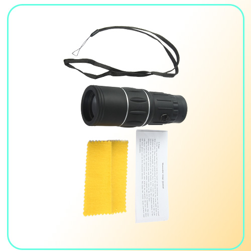 16 x 52 Dual Focus Monocular Spotting Telescope Zoom Optic Lens Cameras Binoculars Coating Lenses Hunting Optic Scope