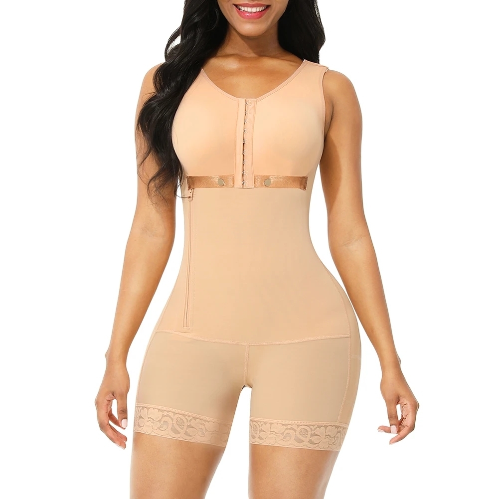 Waist Tummy Shaper Fajas Colombianas BBL Stage 2 Post Surgery Shapewear Bodysuit Postpartum Girdle High Compression Full Body Shaper Butt Lifter 23081