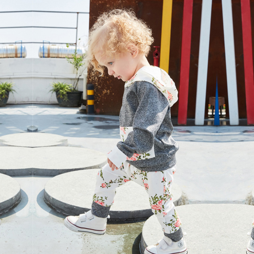 Clothing Sets Born Infant Baby Girl Plaid Clothes Long Sleeve Hooded SweatshirtPant 2pcs Sets Baby-Boy-Clothes Outfits Clothing for 0-24m 230814