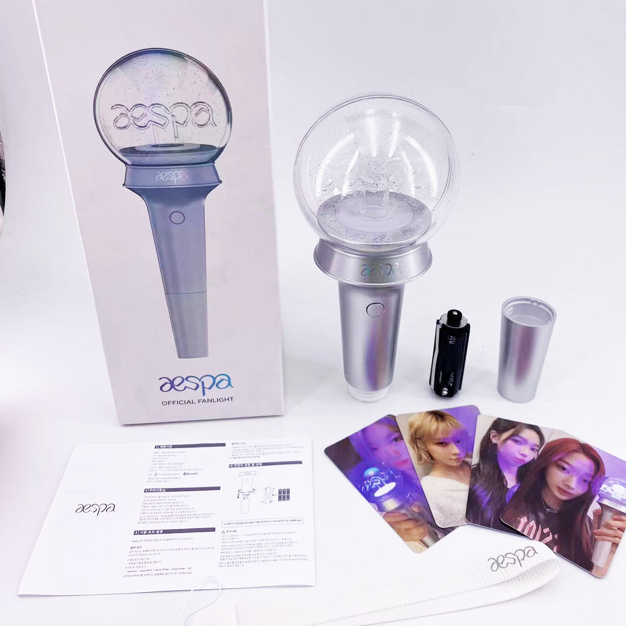 LED Light Sticks KPOP Aespa Lightstick Korea Light Stick Concert Hand Lamp Glow Flash Lamp Toys Karina Giselle Winter Ningning Fans Collection 230814