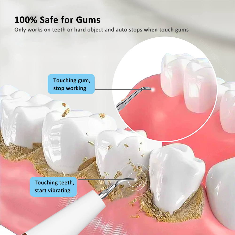 Other Oral Hygiene G6 Ultrasonic Dental Calculus Remover Teeth Plaque Tartar Eliminator Stains Cleaner Electric Dental Tooth Stone Remover 230815