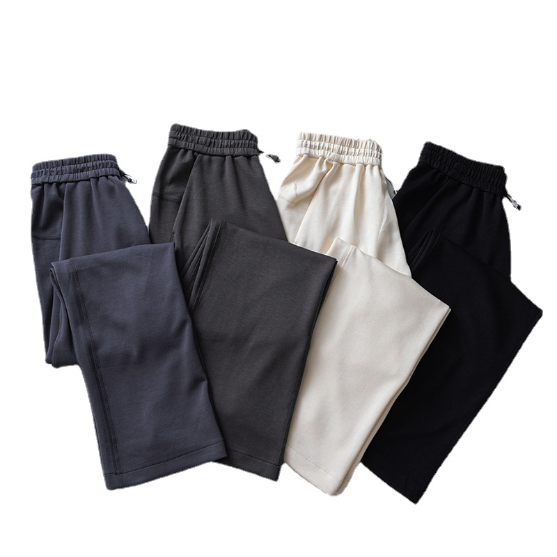 Yoga Softstreme High-Rise Sweatpants Regular Full Length Straight Leg Pants Weighty Drape Drawstring Casual City Jogger Studio-to-street Sportwear