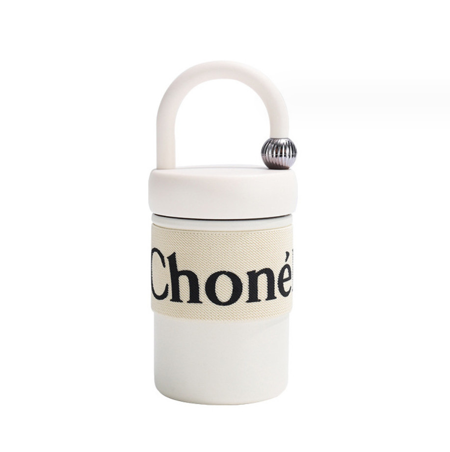 The latest 13.5oz mug coffee lock heart insulation cup, many style choices, support custom logo