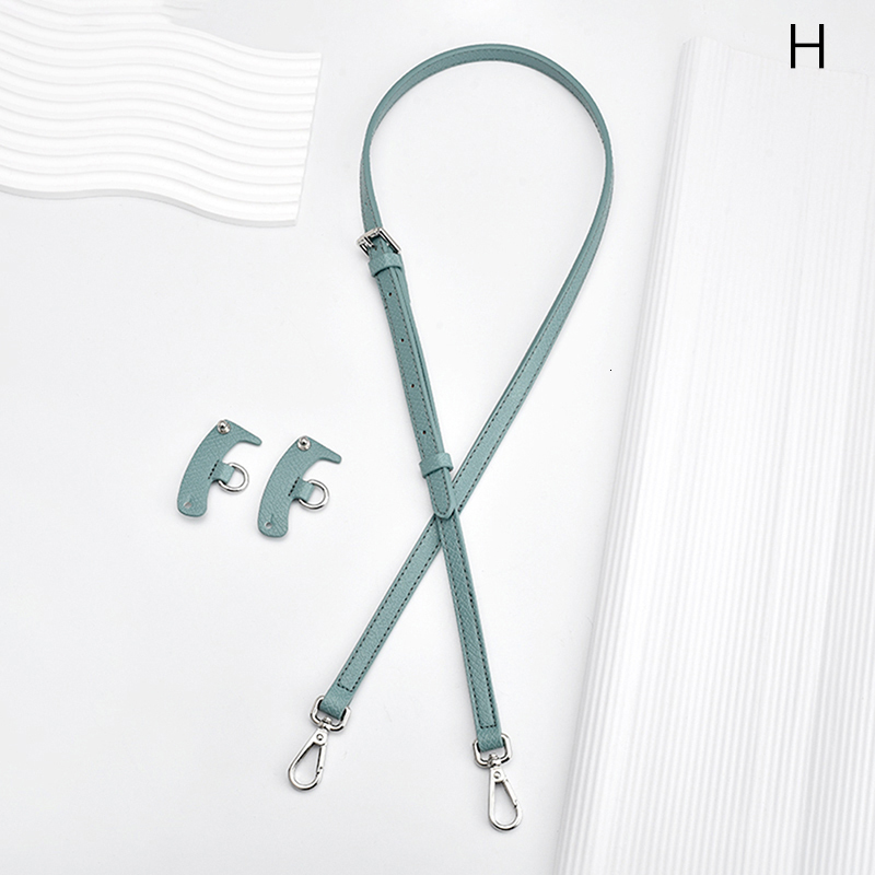 Bag Parts Accessories 1Set Bag Strap For Mini Punch-Free Genuine Leather Shoulder Strap Set Transformation Crossbody Strap Bag Accessories 230815
