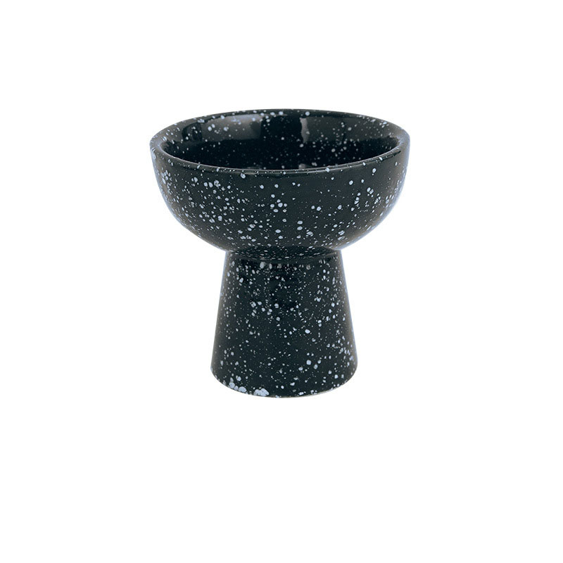 Bowls Vintage Ceramic High Legged Dessert Bowl Pudding Ice Cream Cups Plates Cold Dishes Soup Appetizers