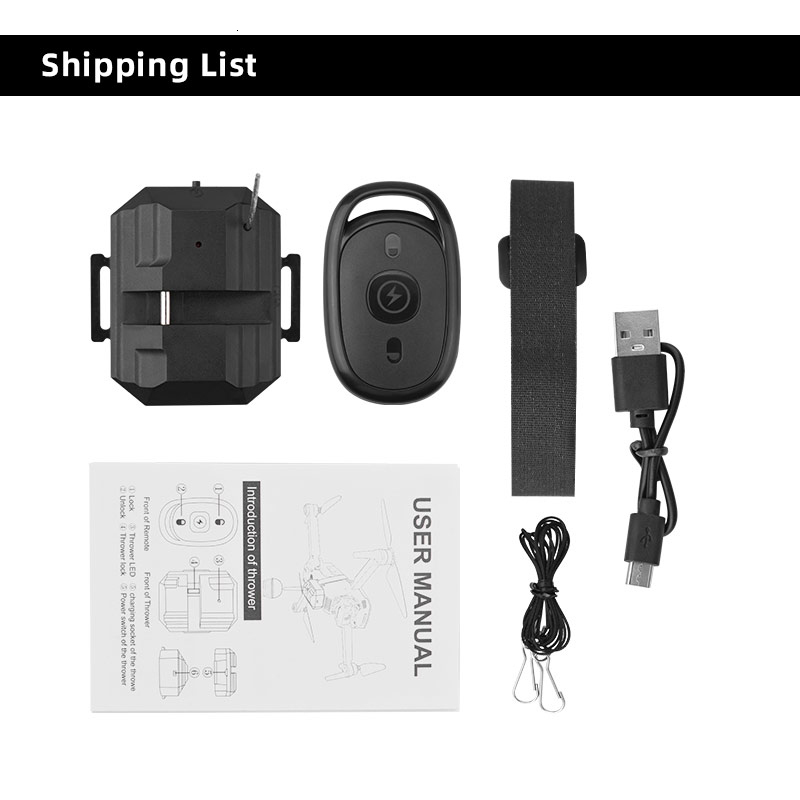 Camera bag accessories Airdrop System for DJI Mini 3 ProMINI 1 2 PRO Drone Fishing Bait Wedding Ring Gift Deliver Life Rescue Thrower 230816