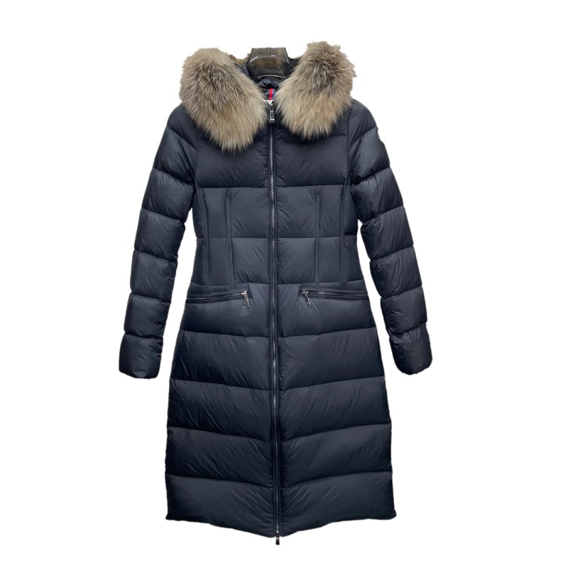 Designer Down Jackets: Warm Winter Coats With Real Raccoon Fur Collar