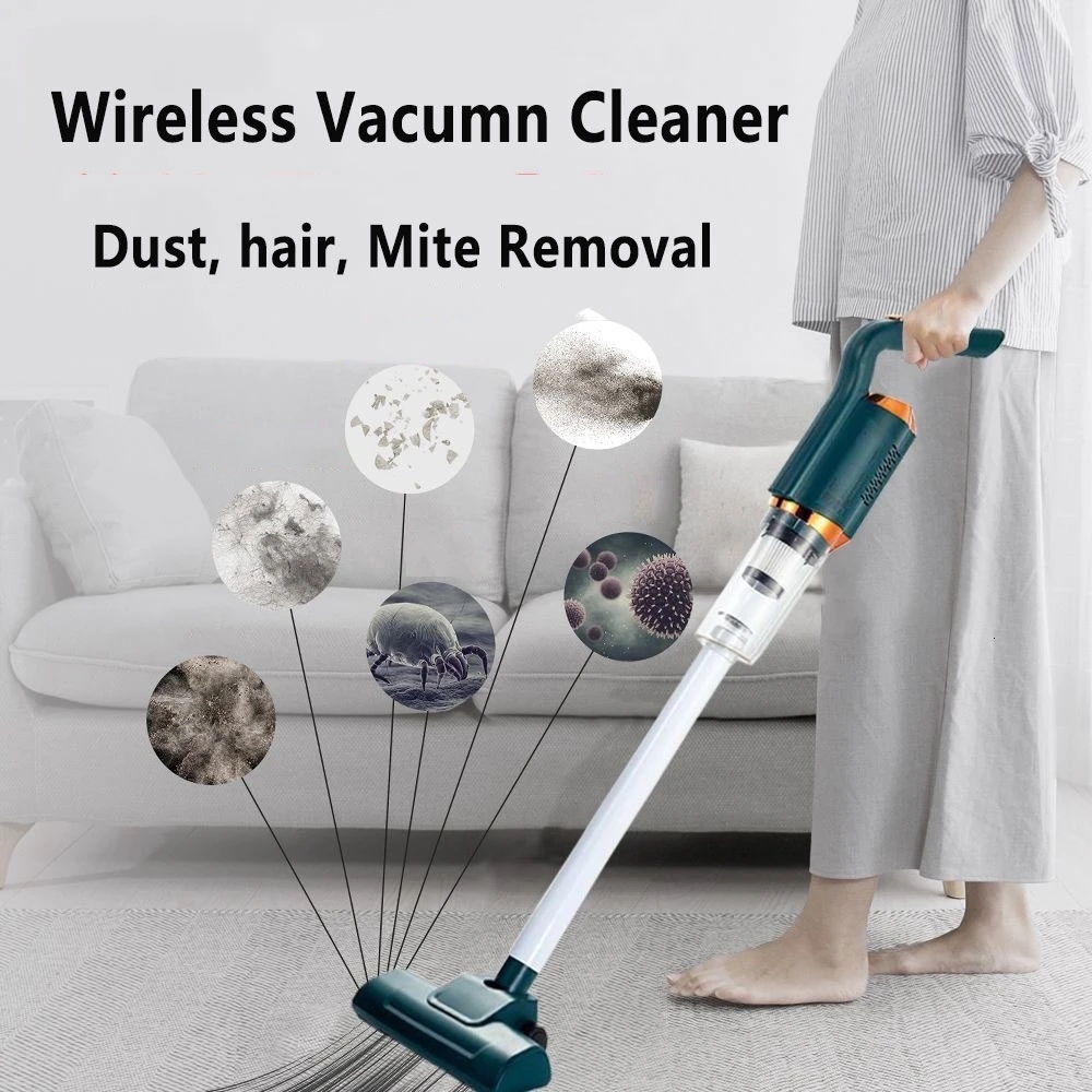 2024 Wireless Portable Cleaner 85000pa, Handheld Cordless Stick Vacuum with HEPA Filter, 2+ Hours Runtime, for Home, Car and Pet Hair dh3628137