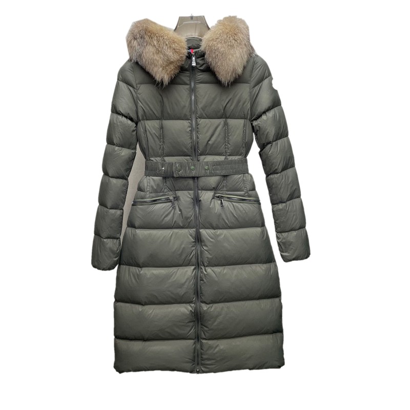 Designer Down Jackets: Warm Winter Coats With Real Raccoon Fur Collar