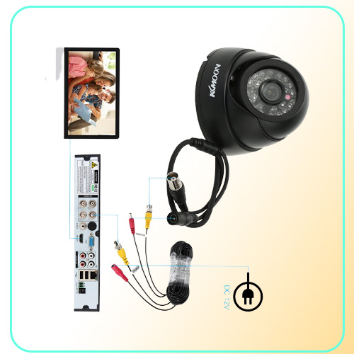 Analog High Definition Surveillance Infrared Camera 1200tvl CCTV Camera Security Outdoor Cameras AHD14103343
