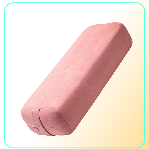 Yoga Bolster Pillow Sel for Meditation and Support Rectangular Cushion Accessories From Machine Washable with Carry Handle