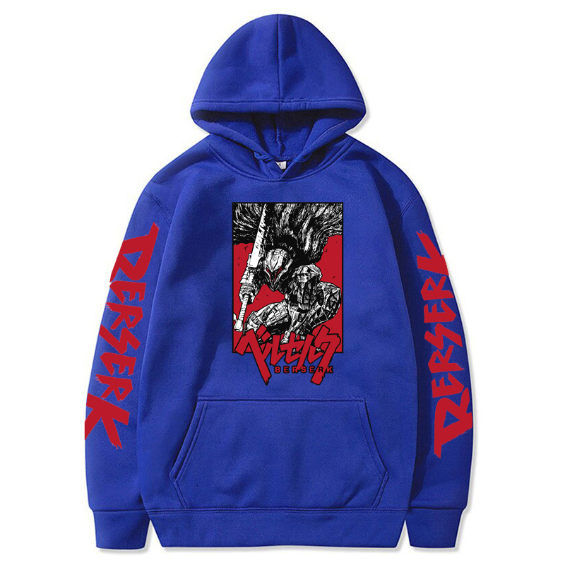 Mens Hoodies Sweatshirts Men Japanese Anime Berserk Hoodies Casual Cool Oversized Breathable Sweatshirts Women Harajuku Y2k Unisex 230815