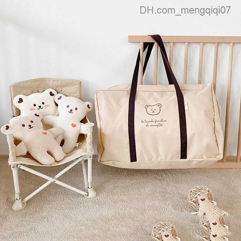 Diaper Bags Children's Kindergarten Quilt Storage Packaging Bag Clothing Organizer Waterproof Large Capacity Luggage Bag Outdoor Travel Mom Bag Z