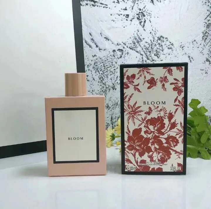 5A Bloom Perfume 100ml Women Fragrance 3.3fl.oz Eau De Parfum Long Lasting Smell Floral Flower EDP Lady Girl Cologne Spray top quality fast ship