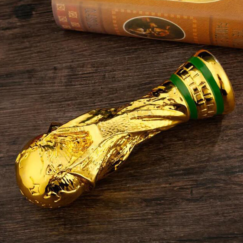 Festive Party Supplies World Cup Golden Resin European Football Trophy Soccer Trophies Mascot Fan Gift Office Decoration Craft