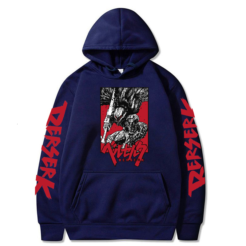 Mens Hoodies Sweatshirts Men Japanese Anime Berserk Hoodies Casual Cool Oversized Breathable Sweatshirts Women Harajuku Y2k Unisex 230815