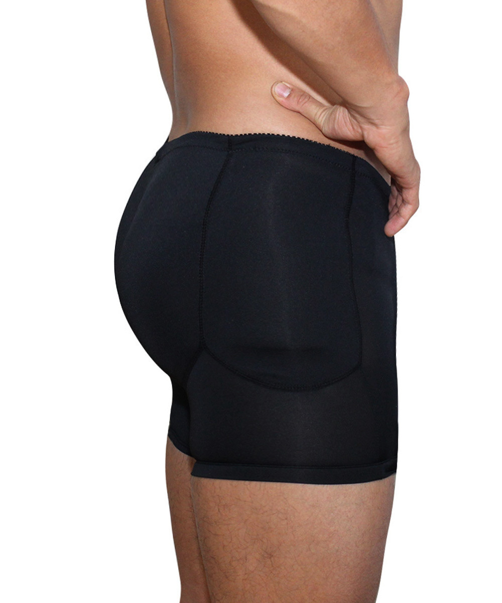 Waist Tummy Shaper Men Padded Butt Enhancer Booty Booster Molded Boyshort Shapewear Underwear Boxer Men's Tuck In and Hip Shorts Gym Wear 230815