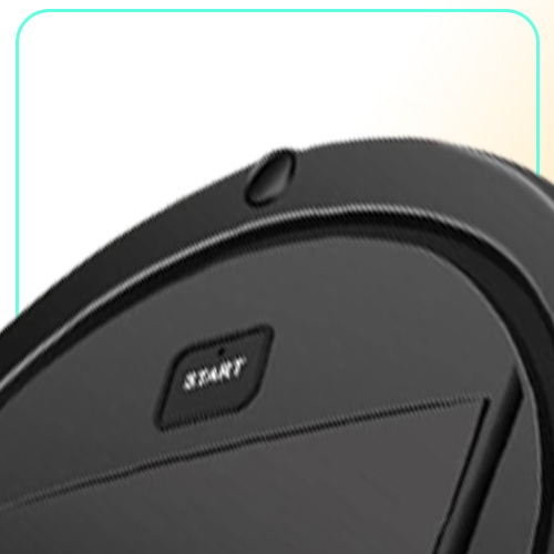 Smart Robot Vacuum Cleaner Quiet Upgraded 1200mAh Battery Sweeping Robot Vacuum Floor Mopping Robot Suction Floor Sweeper for Hard
