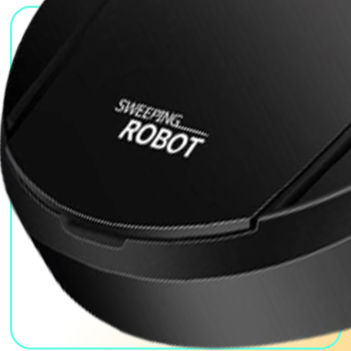 Smart Robot Vacuum Cleaner Quiet Upgraded 1200mAh Battery Sweeping Robot Vacuum Floor Mopping Robot Suction Floor Sweeper for Hard