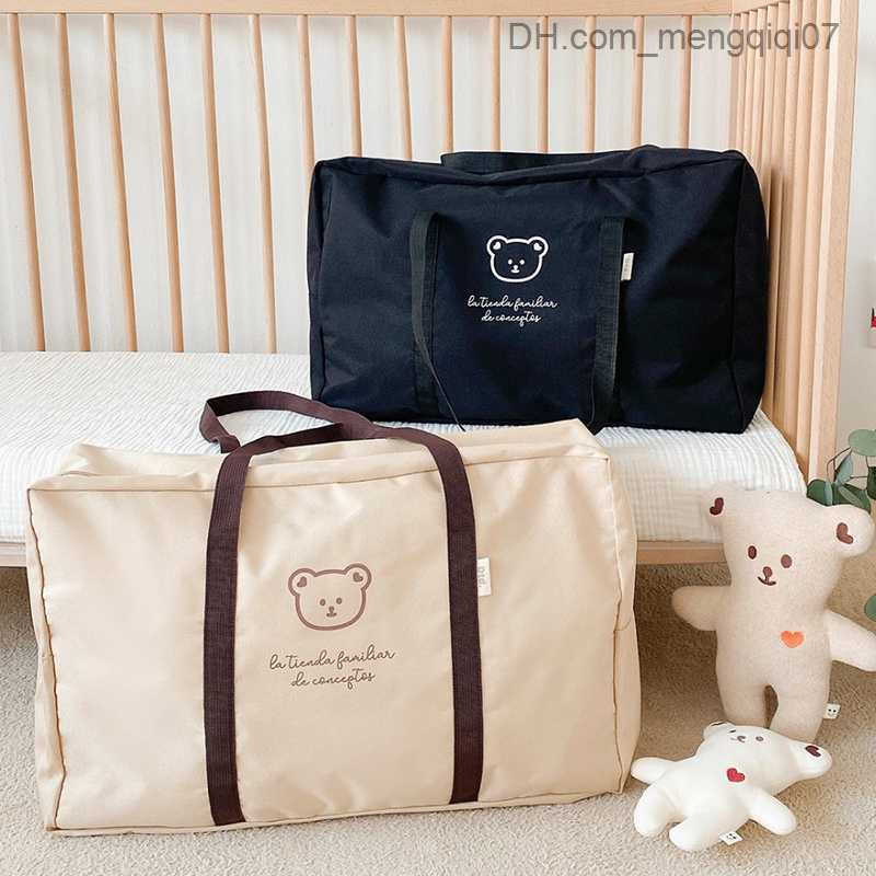 Diaper Bags Children's Kindergarten Quilt Storage Packaging Bag Clothing Organizer Waterproof Large Capacity Luggage Bag Outdoor Travel Mom Bag Z