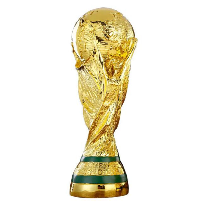 Festive Party Supplies World Cup Golden Resin European Football Trophy Soccer Trophies Mascot Fan Gift Office Decoration Craft
